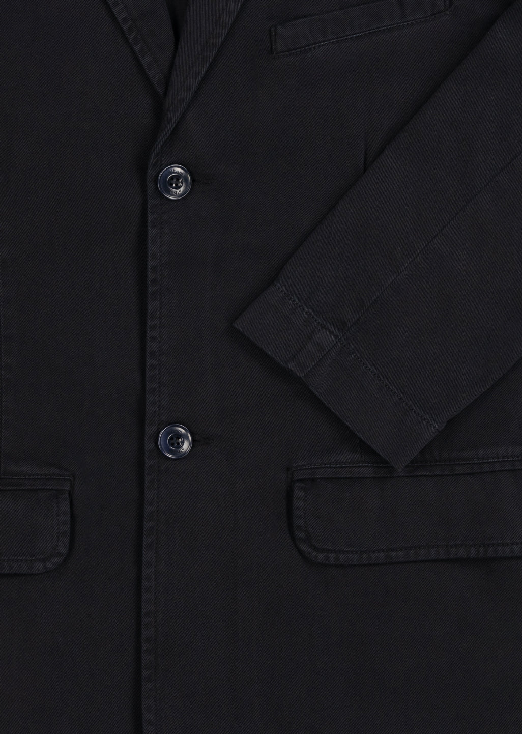 Twill Blazer in Black – albam Clothing