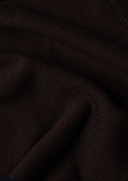 Pimlico Crew Knit in Chocolate