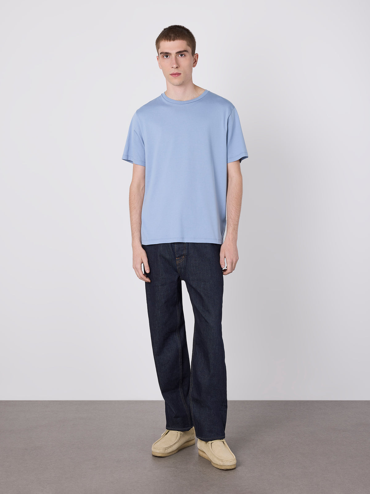 Classic T-Shirt in Petrol Blue