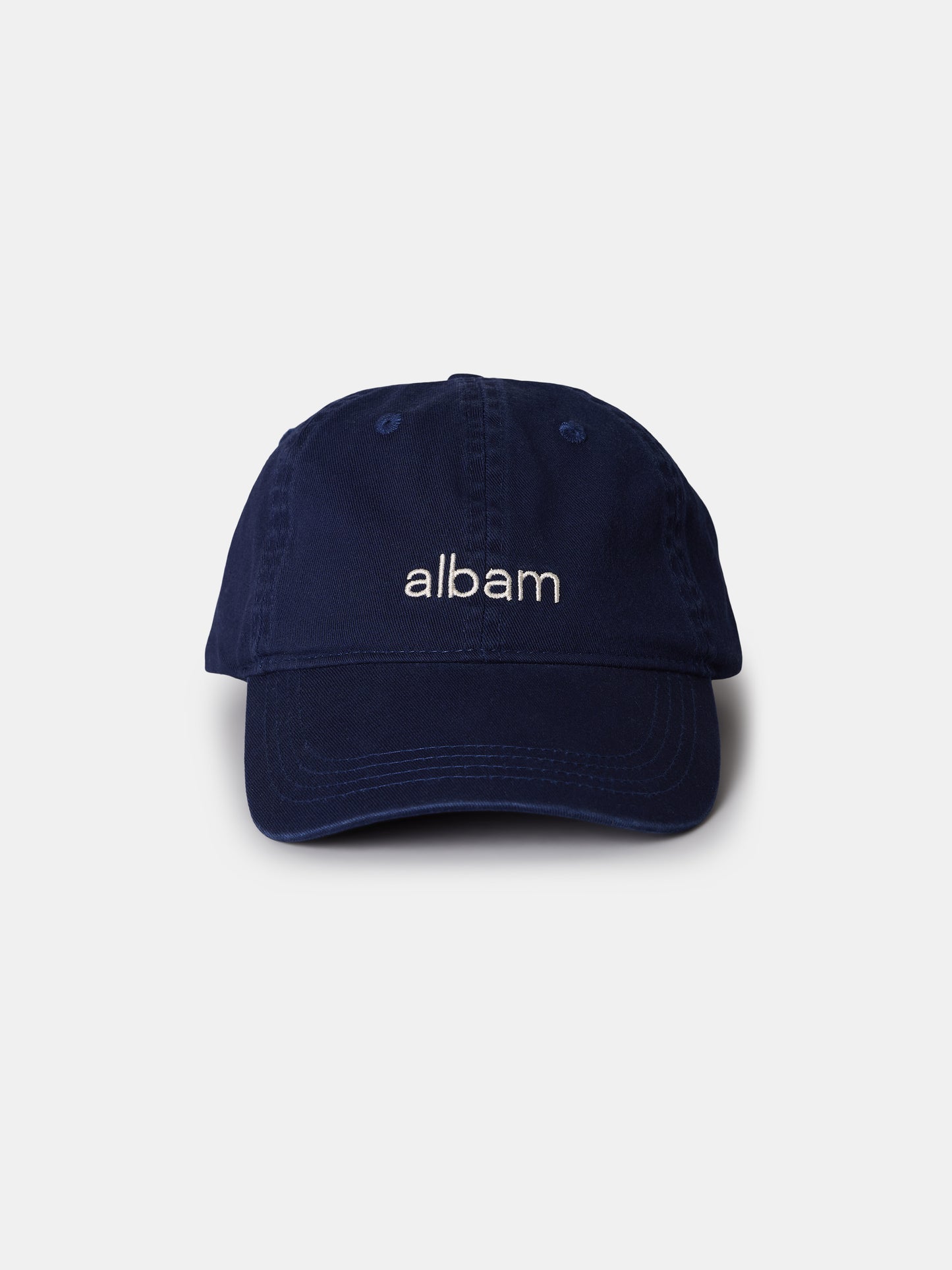 Edgware Logo Cap in Dark Navy