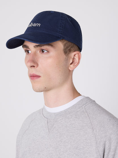 Edgware Logo Cap in Dark Navy