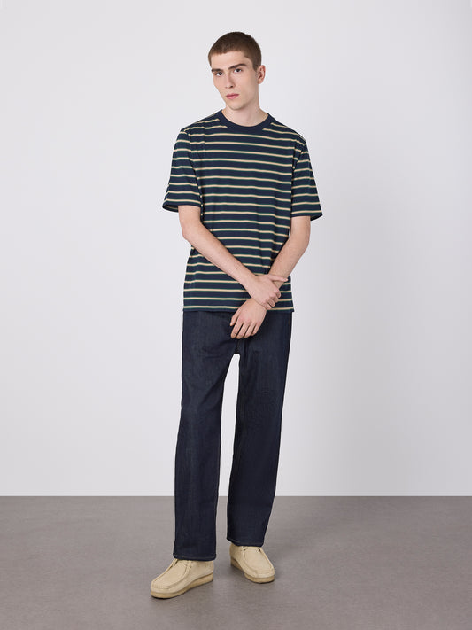 Tame Stripe T-Shirt in Dark Navy