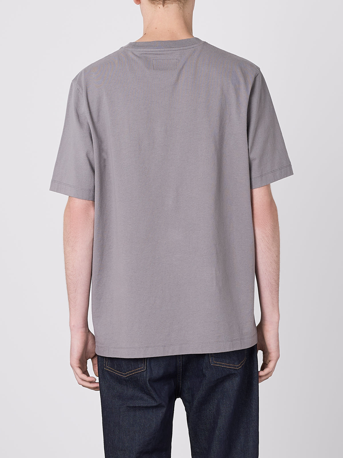 Woven Pocket T-Shirt in Slate