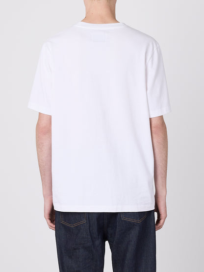 Woven Pocket T-Shirt in White
