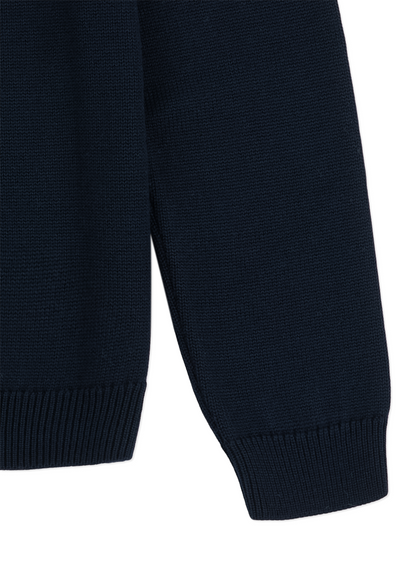 Pimlico Crew Knit in Dark Navy