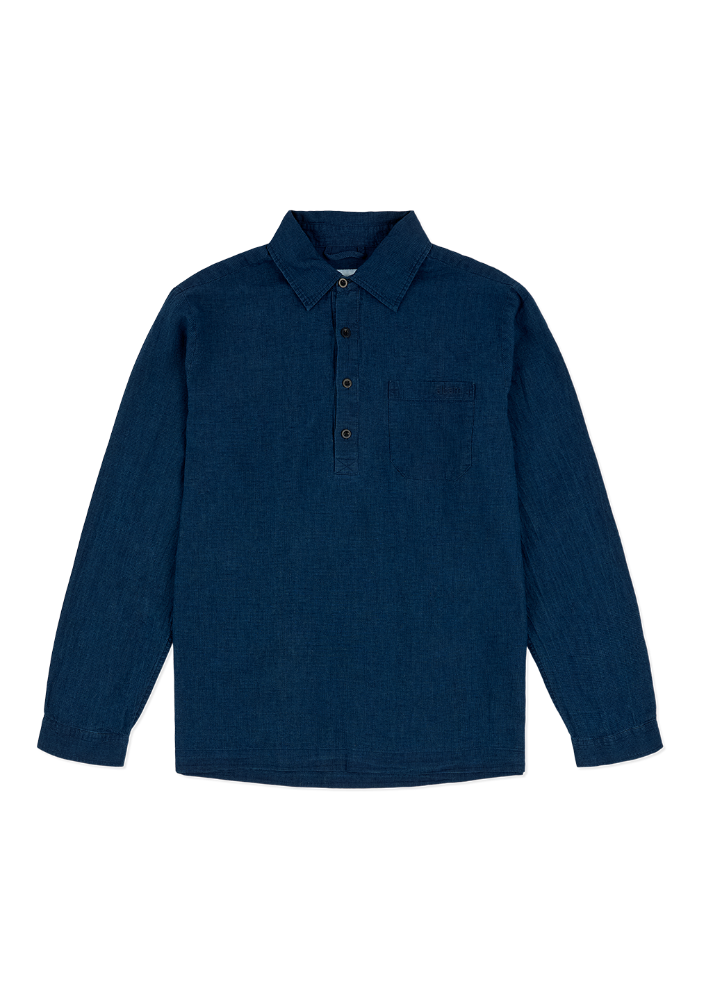 Carpenter Linen Oth Shirt in Dark Navy