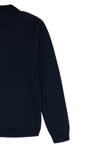 Pimlico Crew Knit in Dark Navy