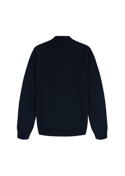 Pimlico Crew Knit in Dark Navy