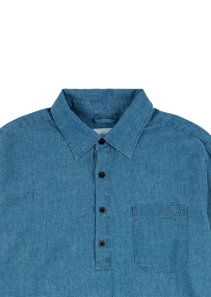 Carpenter Linen Oth Shirt in Blue