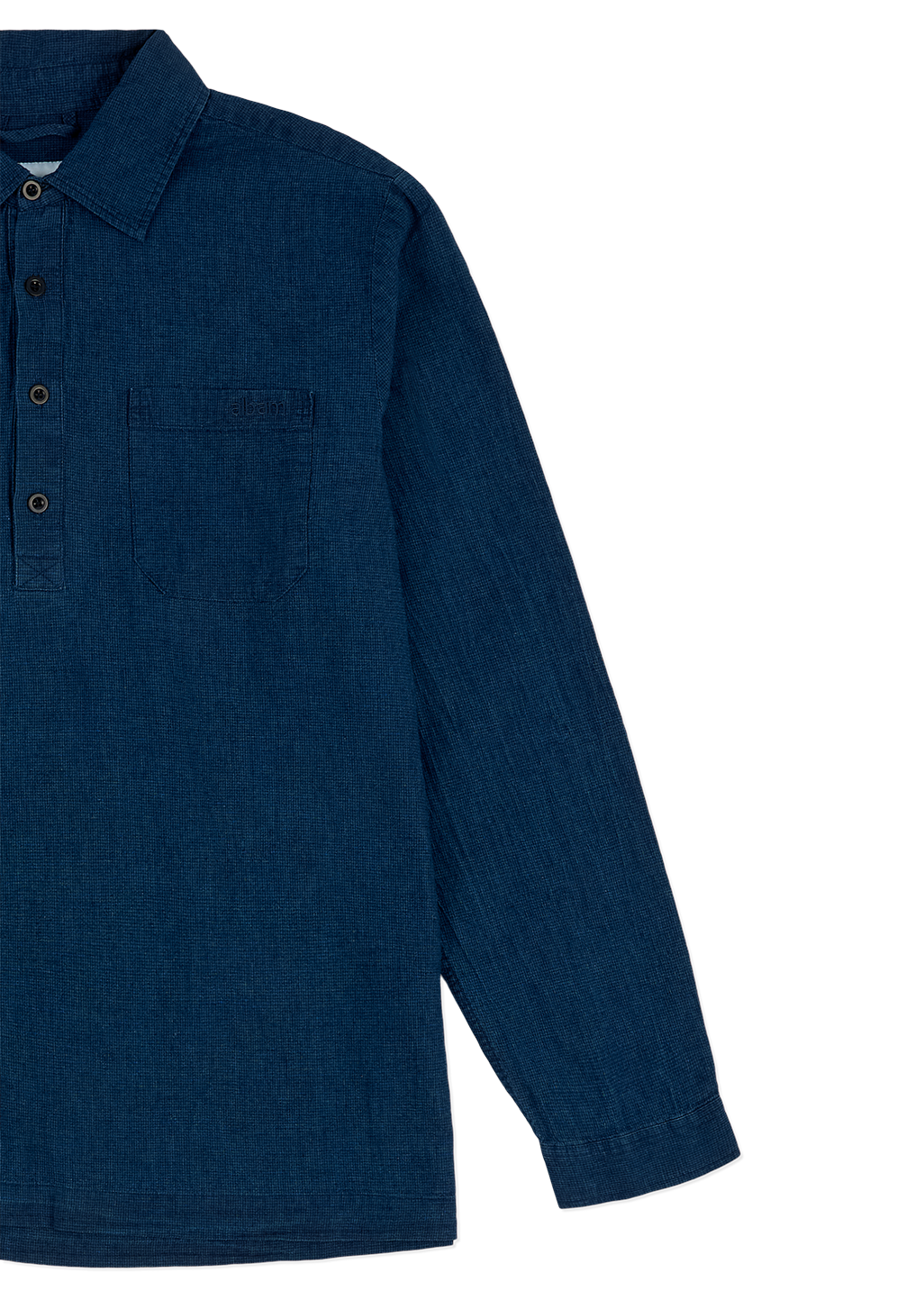 Carpenter Linen Oth Shirt in Dark Navy