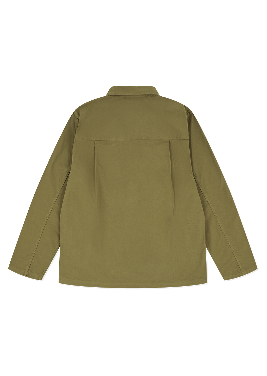 Hatton Cotton Overshirt in Khaki