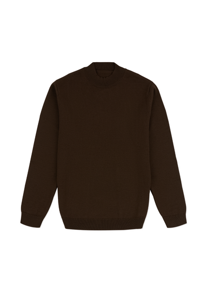 Pimlico Crew Knit in Chocolate