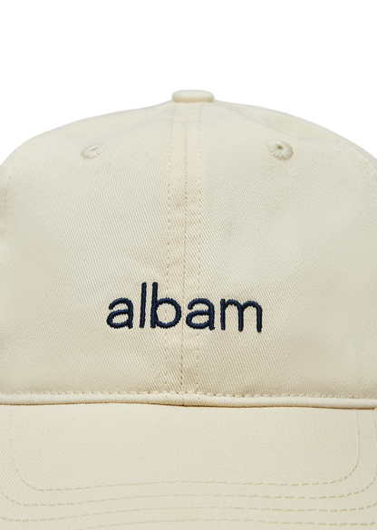 Edware Logo Cap in Ecru