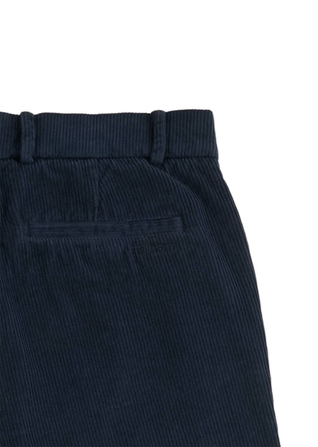 Needlecord Ealing Trouser in Dark Navy