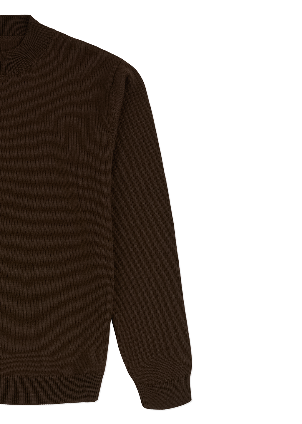 Pimlico Crew Knit in Chocolate