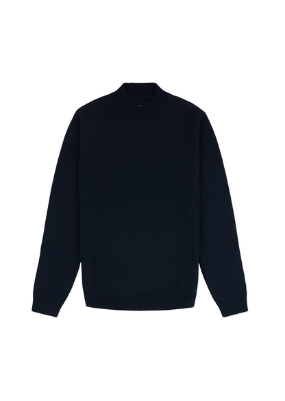 Pimlico Crew Knit in Dark Navy