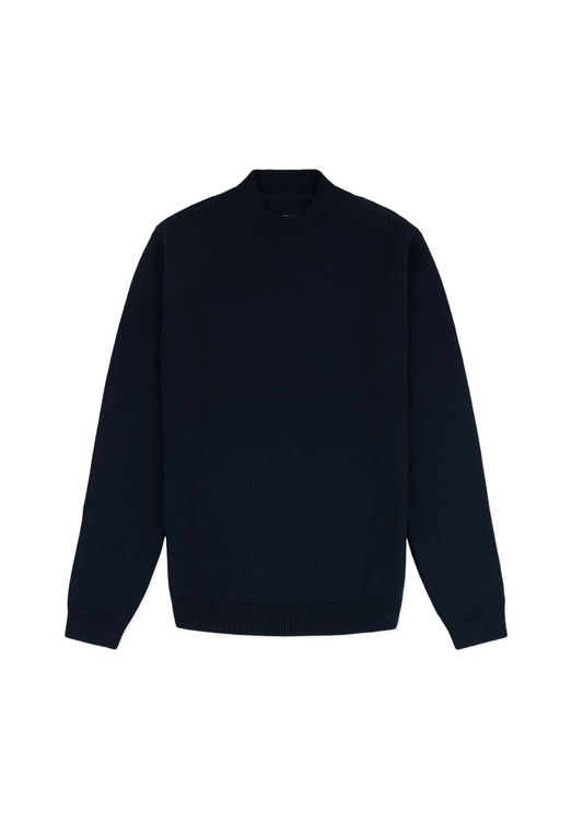 Pimlico Crew Knit in Dark Navy