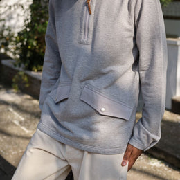 Tor Funnel Sweatshirt in Navy