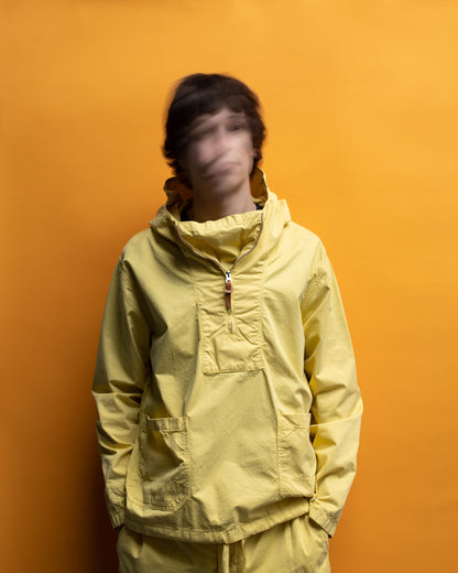 Hooded Smock in Yellow