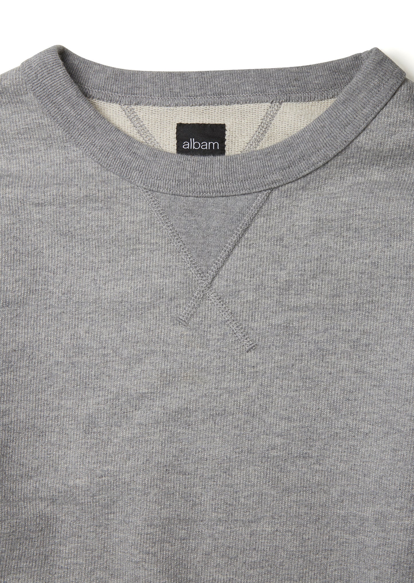 Sweatshirt in Grey Marl