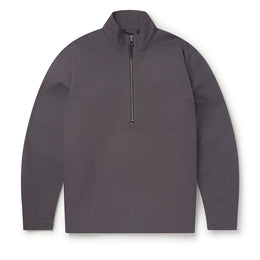 Sanded Canvas Hoy Smock in Charcoal