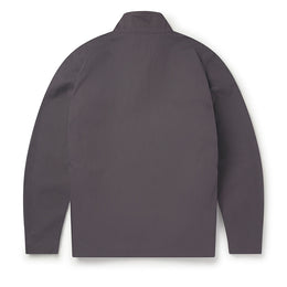 Sanded Canvas Hoy Smock in Charcoal