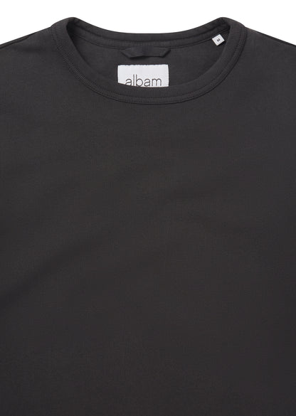 Vintage Lightweight Sweatshirt in Black