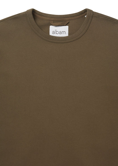 Vintage Lightweight Sweatshirt in Olive Night