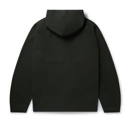 Waxed Button Smock in Green