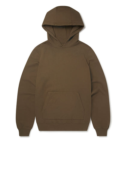 Vintage Lightweight Hoody in Olive Night