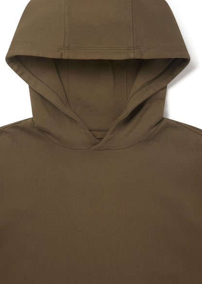 Vintage Lightweight Hoody in Olive Night