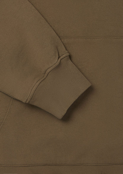 Vintage Lightweight Hoody in Olive Night