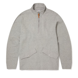 Tor Funnel Sweatshirt in Grey Marl