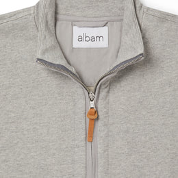 Tor Funnel Sweatshirt in Grey Marl