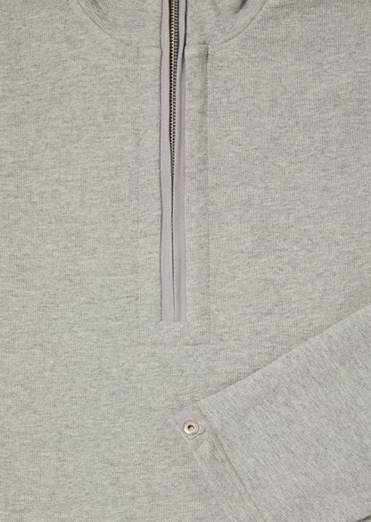 Tor Funnel Sweatshirt in Grey Marl
