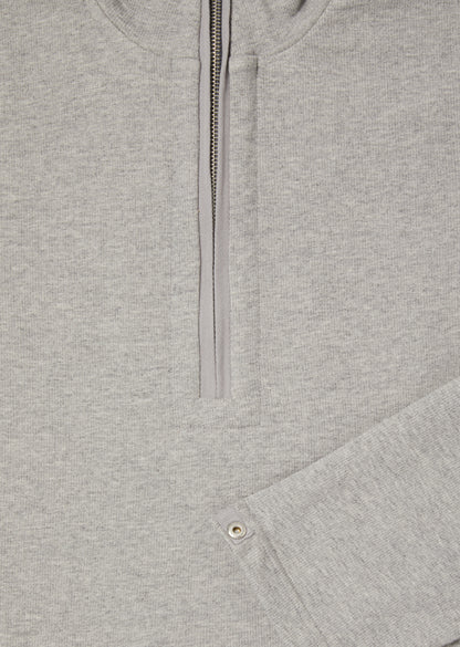 Tor Funnel Sweatshirt in Grey Marl
