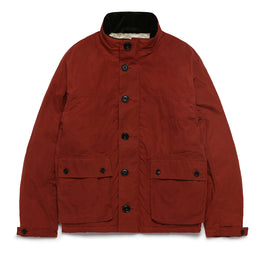 Quilt Lined Parka in Burnt Orange