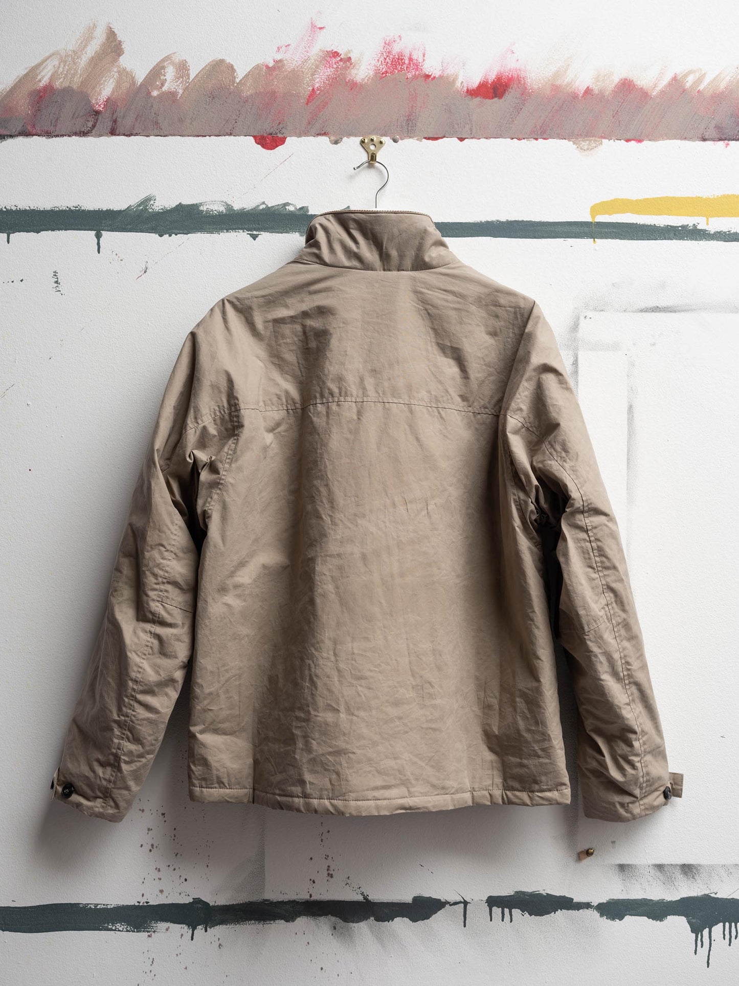 Quilt Lined Parka in Sand
