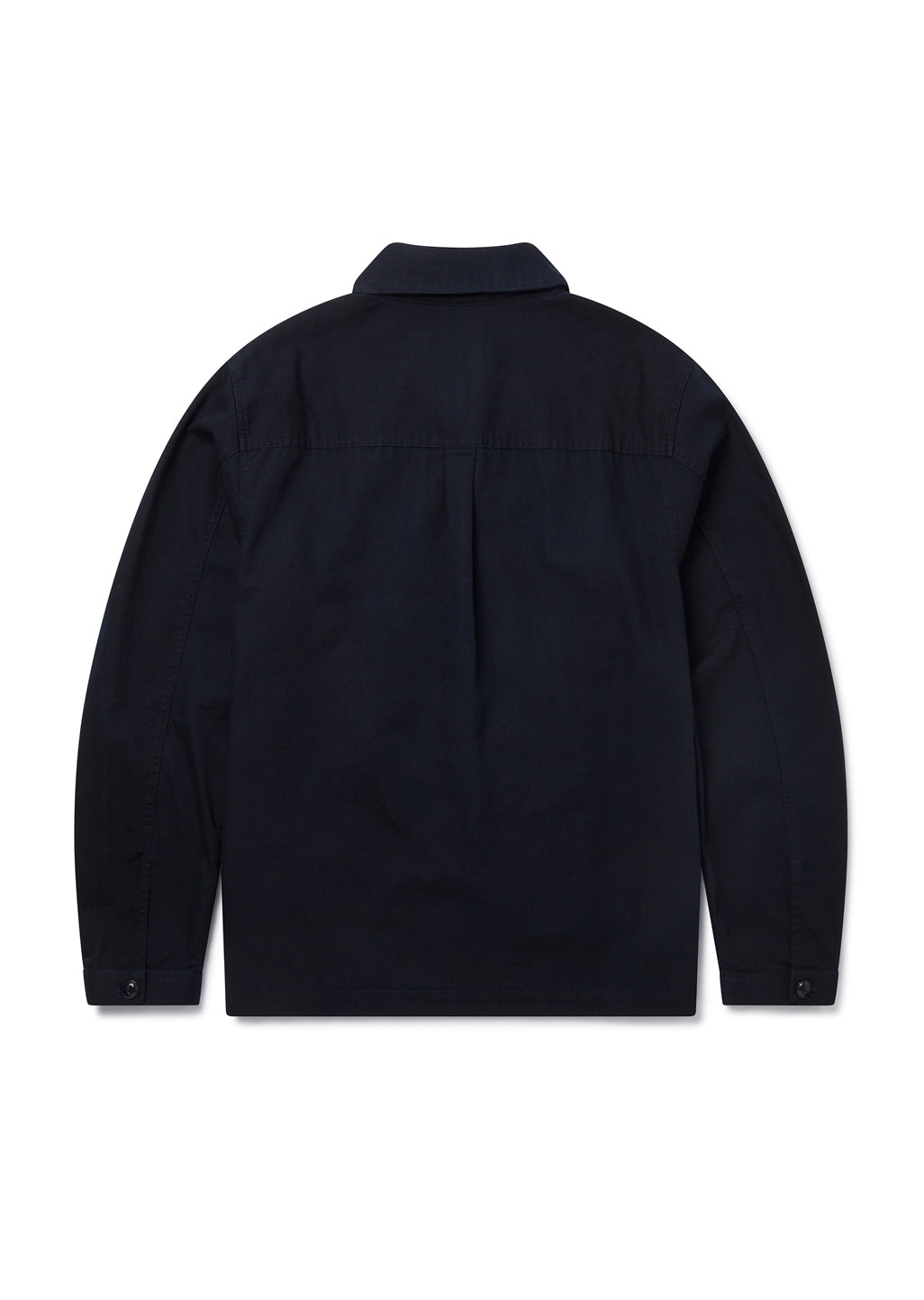 Sanded Canvas Work Shirt in Navy