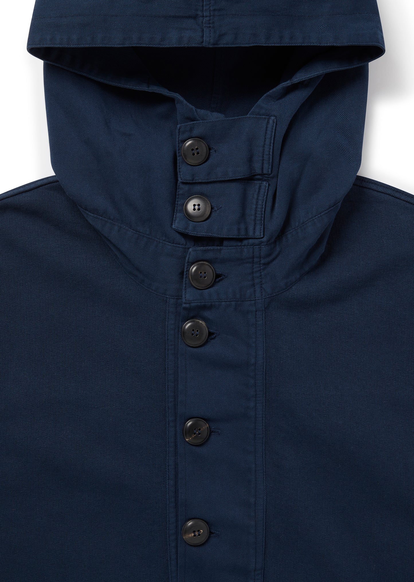 Heavyweight Hooded Sweat in Navy