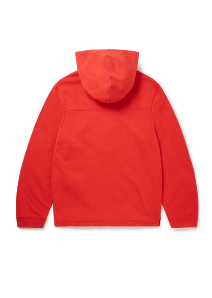 Heavyweight Hooded Sweat in Orange