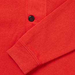 Heavyweight Hooded Sweat in Orange