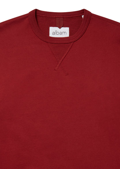 Classic Sweat in Burgundy