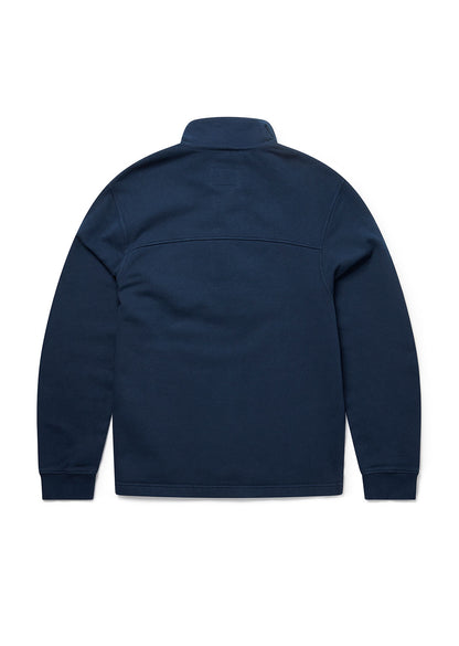 Heavyweight Funnel Sweat in Navy