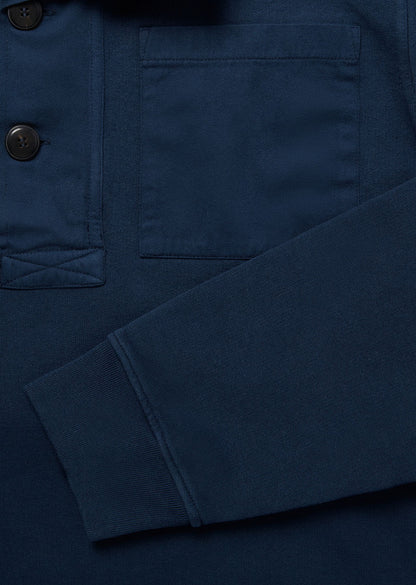 Heavyweight Funnel Sweat in Navy