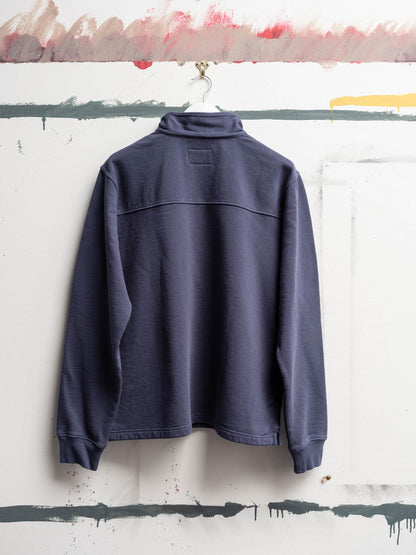 Heavyweight Funnel Sweat in Navy