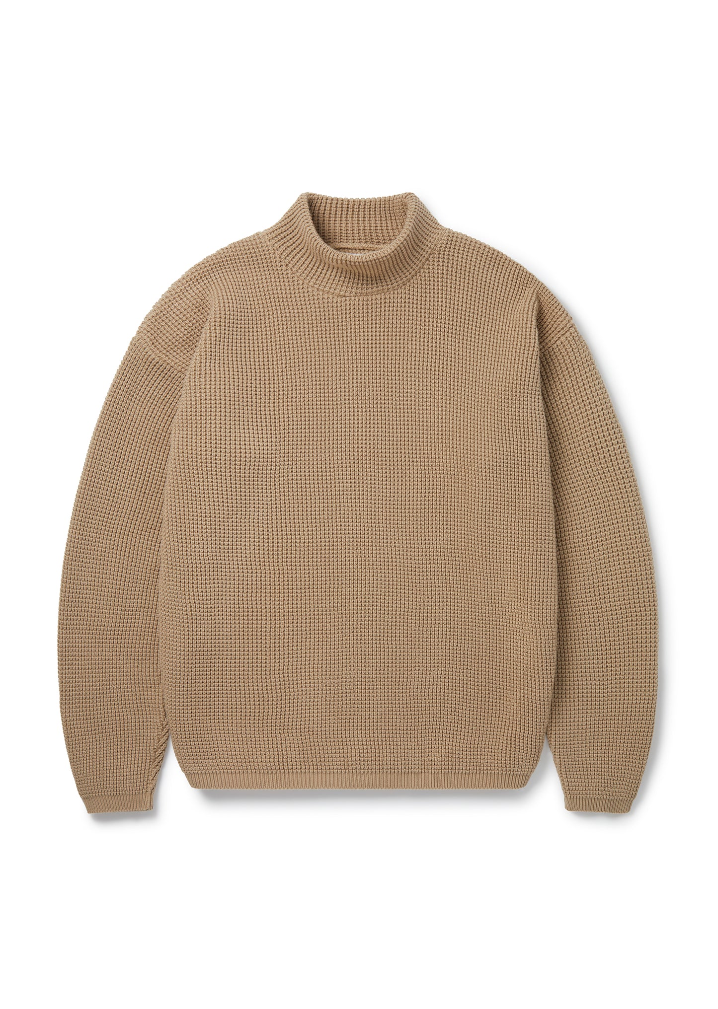 Waffle Stitch Smock in Oatmeal