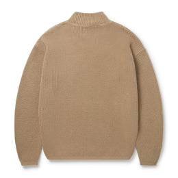 Waffle Stitch Smock in Oatmeal