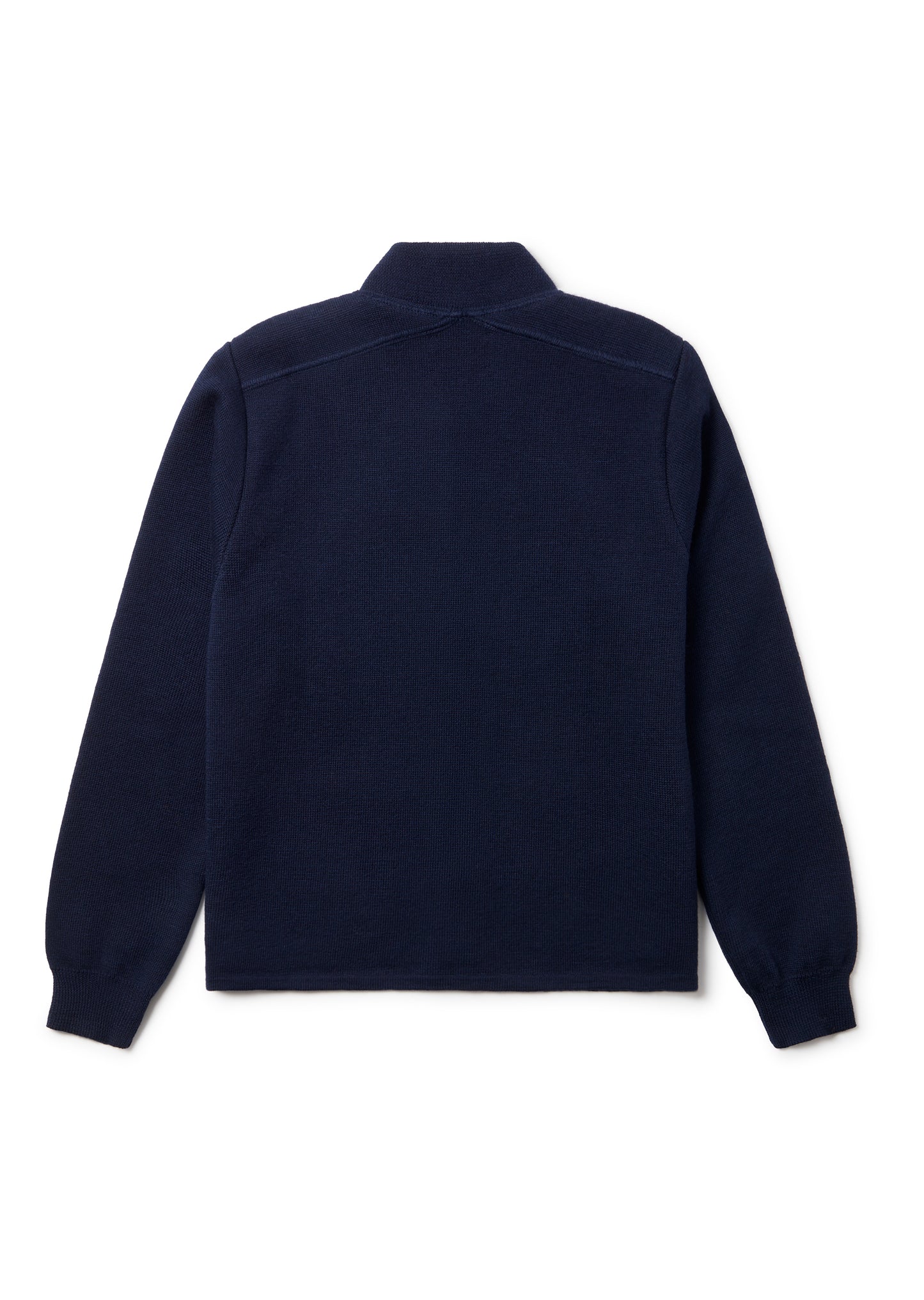 Milano Zip Through Jacket in Navy