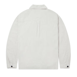 Flannel Overshirt in Stone